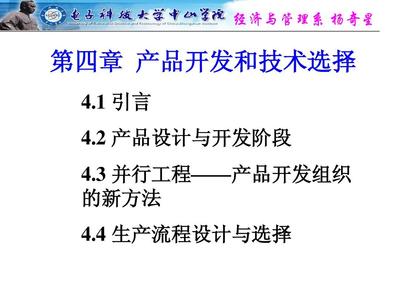 产品开发与技术选择 技术开发的策略与实践